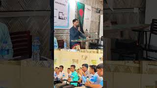 Mr Amin appealed all Rohingya poets to write Ro history [upl. by Jehanna]