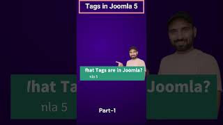 What are Tags in Joomla 5 Part1 joomla joomla5 basicjoomla [upl. by Kubiak727]