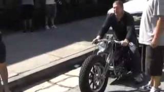 Brad Pitts Motorcycle Taken Away After Accidentdowndlcom [upl. by Shoshanna]