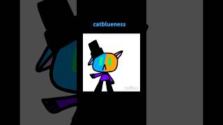 new oc cat blueness cat youtubeshorts [upl. by Yennep]