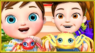 Le avventure di Incy Wincy Spider 🕸️  Polly Ha Una Bombola  Canzoni Per Bambini  Super Star [upl. by Cara847]