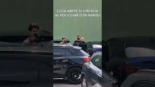 Striscia la Notizia a Napoli Luca Abete al Policlinico per i parcheggi dei disabili striscia [upl. by Yauq]