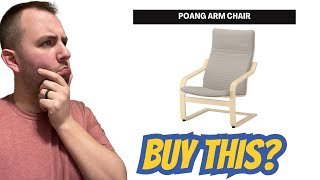 Ikea Poang Arm Chair Review  Best Arm Chair On Amazon [upl. by Nwavahs]