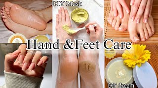 Hand And Feet Care In Winter 💅❄ WinterHandCareWinterFeetCareSalehaUsmanWinterCare [upl. by Ynamad]