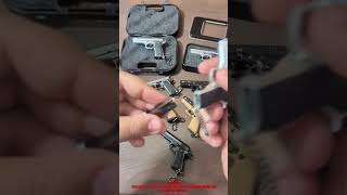 Mini keychain size gun replica in India ft Glock Beretta and colt 1911shorts [upl. by Lrae]