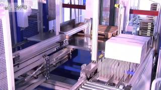 Fully automated picking in the frozen goods warehouse [upl. by Ijok]