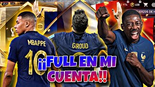 LLEGA EL FULL FRANCIA A MI CUENTA FICHAJES INCREÍBLES FIFA MOBILE 22 [upl. by Gabby]