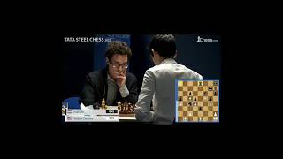 Fabiano Caruana s rook blunder against Anish Giri [upl. by Melise706]