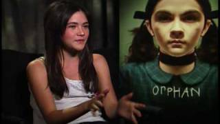 Isabelle Fuhrman interview for Orphan the creepy girl haha [upl. by Thanos]