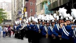 Ridgefield Memorial High School MARCHING ROYALS from Ridgefield New Jersey playing GANGNAM STYLE [upl. by Seidel]