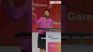 Ein faires Rentensystem gegen Altersarmut wagenknecht bsw rente Brandenburg wahlen [upl. by Rickert]