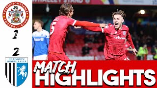 HIGHLIGHTS Accrington Stanley 12 Gillingham [upl. by Cassandre]