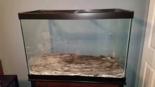 Aqueon 65 gallon fish tank ensemble unboxing of sorts [upl. by Bushore]