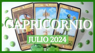 CAPRICORNIO ♑ PONTE EN ACCIÓN Y GANARÁS TODO Tarot Julio 2024 [upl. by Nerhtak]