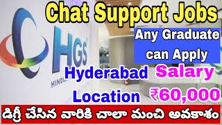 Chat Support Associate  Hinduja Global Solutions  Latest Jobs 2023 Work From Home JobsInTech [upl. by Najed]