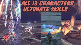 Blade and Soul  All Characters Ultimate skills [upl. by Neelyk571]