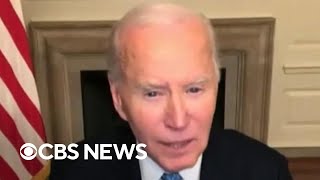 Biden appears to call Trump supporters quotgarbagequot White House says he meant comedians rhetoric [upl. by Notsuj]