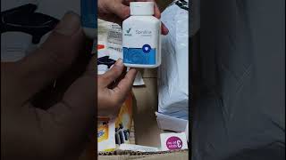 Unboxing Vestige spirulina Amla rice bran oil gano toothpasteytshorts viralvideo [upl. by Ailemak]