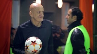 A Priceless Football Surprise with Collina [upl. by Rycca]