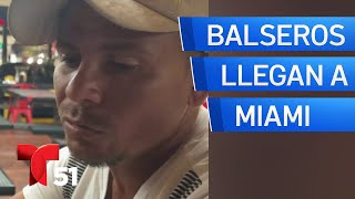 Balseros cubanos llegan a las costas de Miami tras una semana de travesía [upl. by Masha]