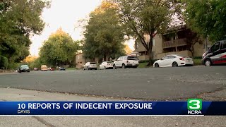 Davis police investigating series of indecent exposures [upl. by Sielen133]