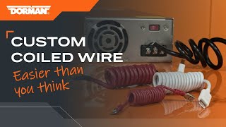 Making custom coiled wire is easier than you think [upl. by Acey]