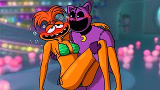 Anxietys Drunk Thoughts About CatNap😱  Inside Out 2 l All Clips From The Movie 2024  Cartoon [upl. by Namus]