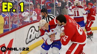 NHL 22  Be a Pro Enforcer EP1  Memorial Cup [upl. by Baram]