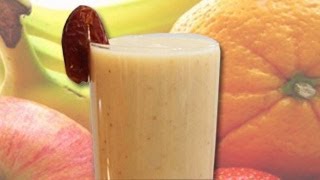 Healthy Banana Milkshake Recipe [upl. by Atteuqram133]