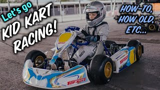 HOW TO GET STARTED IN KID KART RACING  Go Kart racing at 6years old  Learn how to start racing [upl. by Ha]