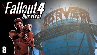 Fallout 4 Survival  Corvega Mission  Part 8 [upl. by Rossner917]