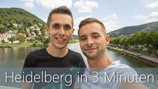 Heidelberg in 3 Minuten  Reiseführer  Die besten Sehenswürdigkeiten [upl. by Eniledam641]