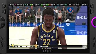 NBA 2K25  ROG Ally X  Gameplay  1080p  25W Turbo Mode  Best Settings [upl. by Nimref758]