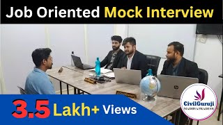 Job Oriented Mock Interview of Civil Engineer  Live From Civil Guruji Bhopal [upl. by Hirst]