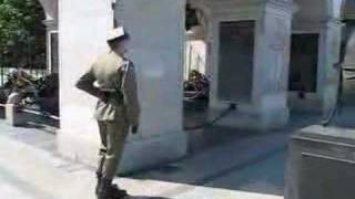 Tomb of Unknown Soldier in Warsaw Poland [upl. by Leena]