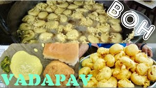 5000 Vadapavs Daily With Yellow Chutney  Gajanan Vadapav  Mumbai Dombivali  Street Food India [upl. by Aivirt]