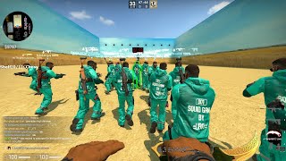 CSGO ZOMBIE ESCAPE ze squid game v1 On Ghostcap Server [upl. by Teews448]