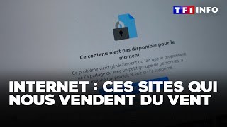 Enquête  Achats sur internet  ces sites qui nous vendent du vent｜TF1 INFO [upl. by Malo]