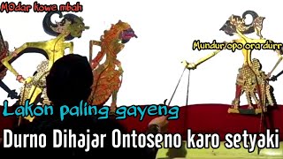 Lakon paling rame  Begawan durno dihajar ontosenogatotkaca karo setyaki  Gayeng tenan [upl. by Tanya]