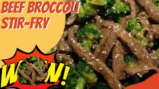 Beef Broccoli Stirfry [upl. by Aicekan]