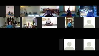 Fertility Yoga Flow Online  Zoom meeting  bersama morula ivf surabaya [upl. by Anaillil543]