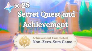 Fontaine NonZeroSum Game Quest and Achievement [upl. by Filia761]