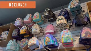 New Disney Loungefly Mini BackpacksDisney Bags and other new items inside Boxlunch [upl. by Assina]