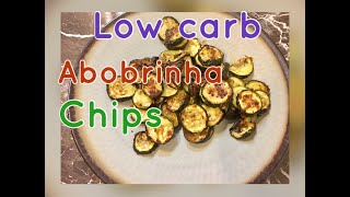 Low carb chips de abobrinha na airfryer [upl. by Varhol]