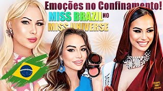 REAGINDO Miss Brasil no CONFINAMENTO do MISS UNIVERSO 2023 [upl. by Joacimah262]