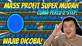 MASS PROFIT GAMPANG 2 STEP AJA PROFITNYA LUMAYAN  GROWTOPIA PROFIT 2021  GRZYZ GT [upl. by Latsyc]