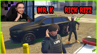 MR K MADE THIS OFFICERS DAY BY GIVING RICK RIZZ THAT ORDER  PRODIGY RP 20 [upl. by Yekram]