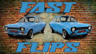 FAST FLIPS Mk1 Ford ESCORT Make some CASH [upl. by Yovonnda]