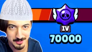 SAHURA KADAR 70000 KUPA OLUYORUM Brawl Stars [upl. by Suirtimid859]