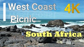 4K Scenic Drive Through West Coast National Park  Picnic at Ocean  Cape West Coast South Africa [upl. by Christianson]